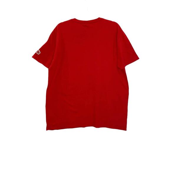 Cleveland Indians Shirt Unisex Size XL Nordic Print Christmas T-Shirt Red/White - Picture 2 of 7